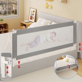 Bed Rail for Toddlers, Detachable Baby Bed Rail Guard, Suitable for Queen, Full, Bed Rails for Toddlers and Baby(78.7", 1 Side)